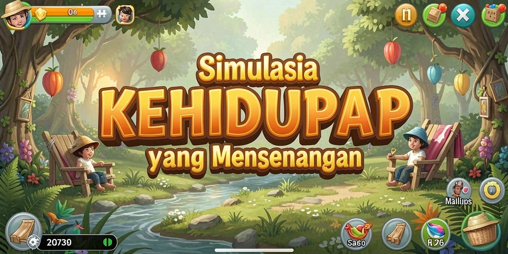 Tampilan gameplay 2739 yang menarik dengan elemen simulasi yang mendalam.