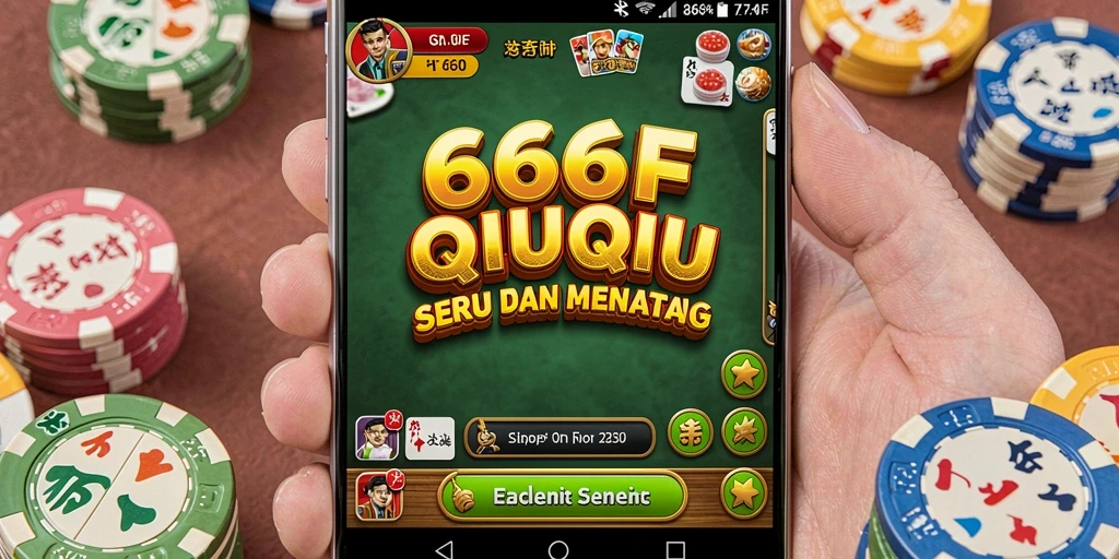Tampilan gameplay QiuQiu yang seru dan interaktif.