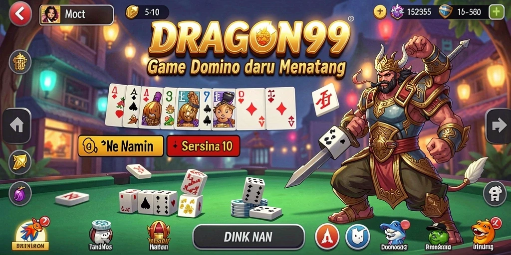 Tampilan gameplay strategis dalam DRAGON99 yang menghibur.