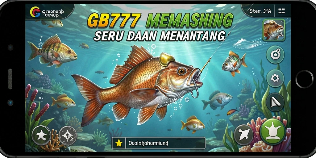 Screenshot GB777 menampilkan aksi memancing yang seru dengan grafis yang menakjubkan.