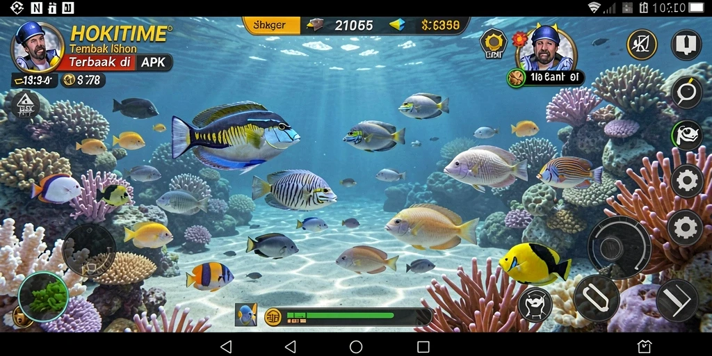 Tampilan gameplay HOKITIME yang seru dan penuh warna.