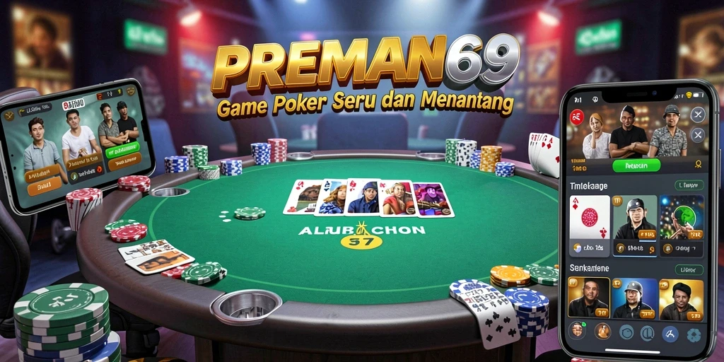 Tampilan gameplay seru dan interaktif di PREMAN69