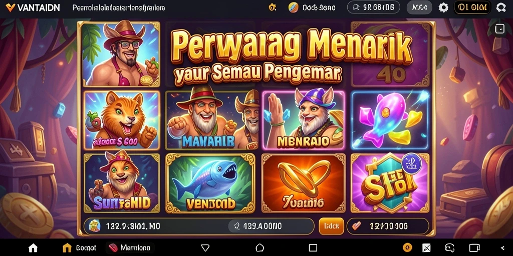 Tampilan menarik gameplay Slot VANTAIDN yang mengasyikkan.