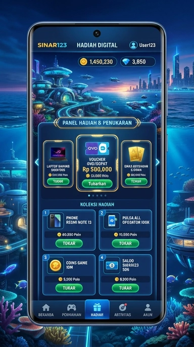 Pengguna dapat melihat berbagai kategori di sinar123 dengan jelas.